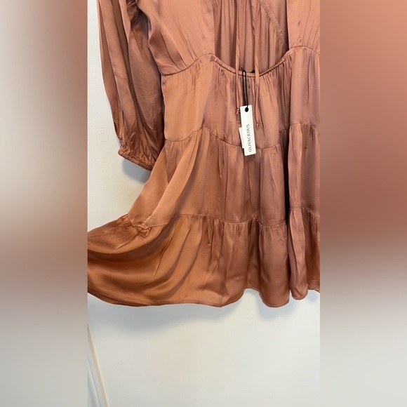 Olivaceous peachy keen mini dress NWT , sz medium - Picture 6 of 12